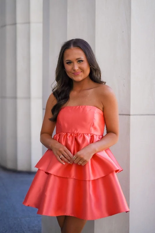 Konrad Dress - Bright Rose - FINAL SALE