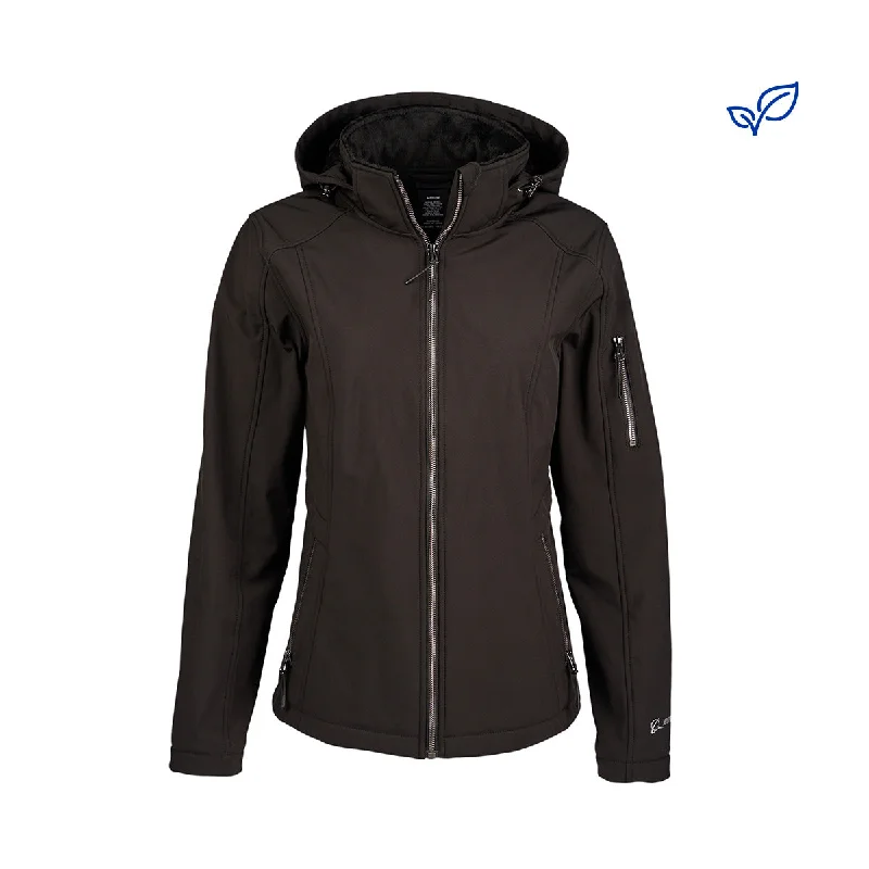 Boeing Women's Aeris Super-Softshell Jacket Faux Fur Fabric Real Fur Fabric Shearling Fabric