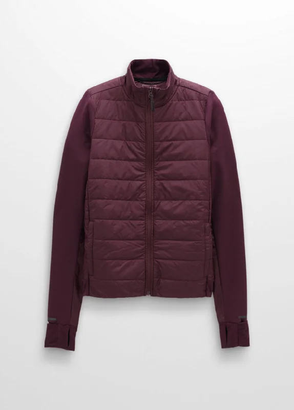 Women's Insulated Ice Flow Jacket Snapped Jacket Toggled Jacket Drawstring Jacket