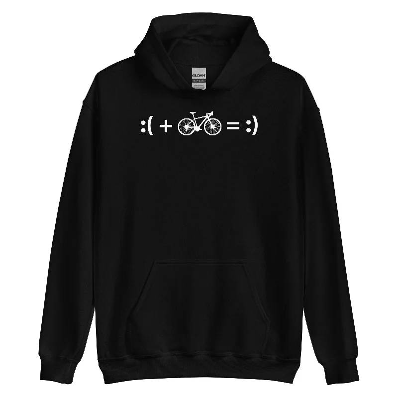 Emoji - Cycling - Unisex Hoodie Hoodie with Hem Ribbing Snug Secure