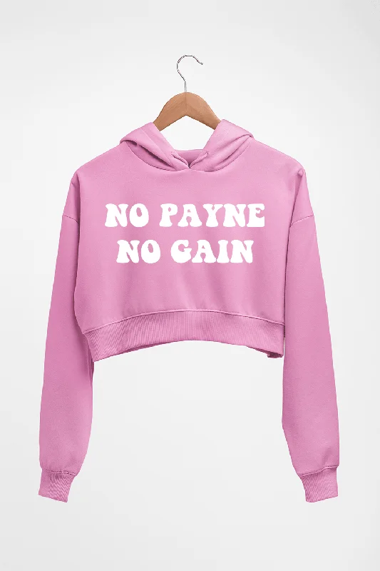 Liam Payne Crop HOODIE FOR WOMEN Hoodie with Monochrome Minimalist Simple
