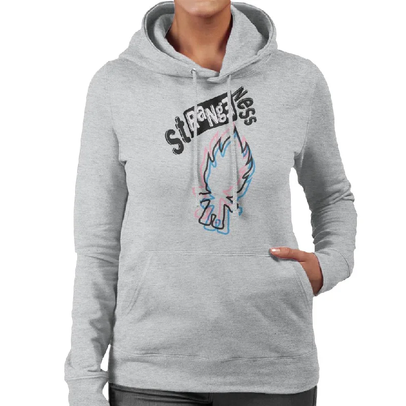 Trolls Silhouette Strangeness Women's Hooded Sweatshirt Hoodie with High Neck Warm Protective Trolls Silhouette Strangeness Women's Hooded Sweatshirt Hoodie with High Neck Warm Protective