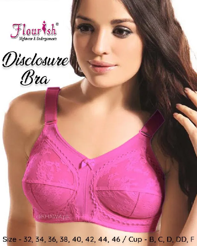 Disclosure Bra - Flourish Bra - Minimiser Bra - Full Support Bra Sporty Wireless Bra