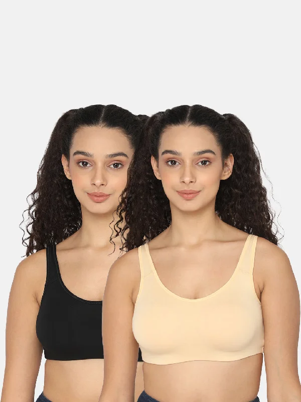 Intimacy Athleisure-Bra Special Combo Pack - CA12 - C01 Wireless Lace Bra