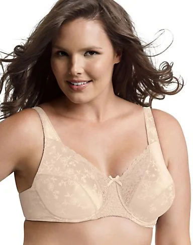 Playtex Secrets Floral Underwire Bra Seamless Sports Bra