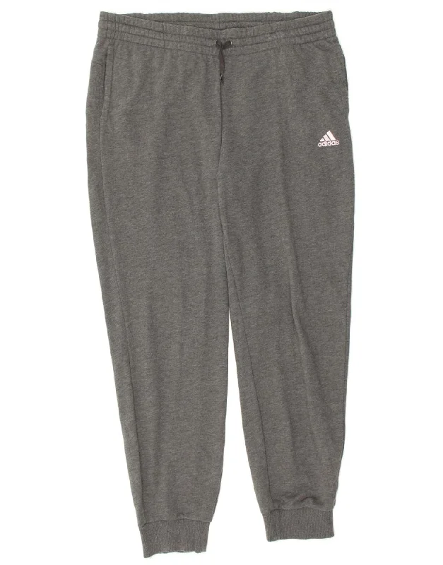 ADIDAS Womens Graphic Tracksuit Trousers Joggers UK 18 XL Grey Cotton Trousers Ceremony Elegant ADIDAS Womens Graphic Tracksuit Trousers Joggers UK 18 XL Grey Cotton Trousers Ceremony Elegant