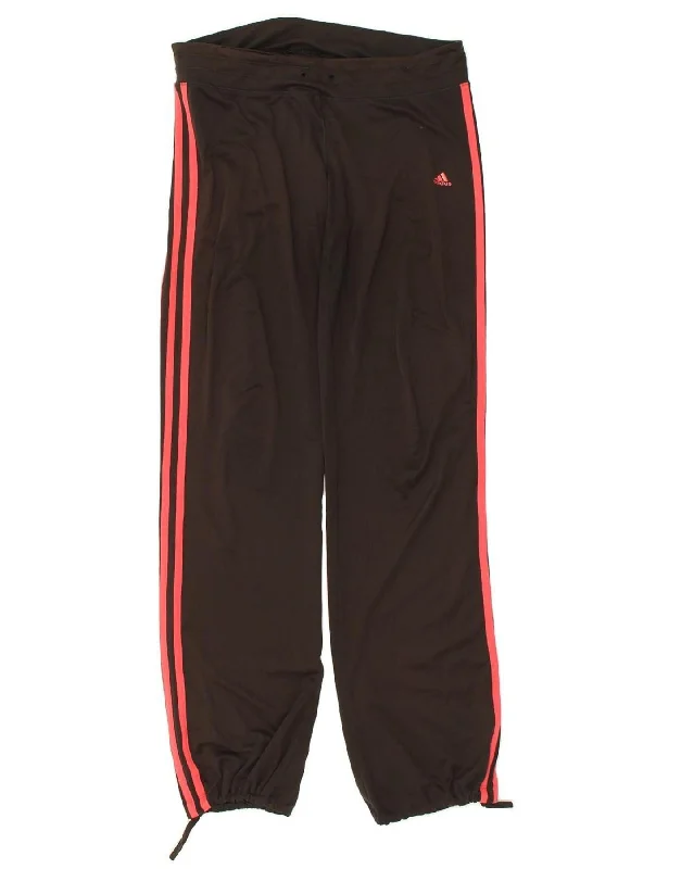 ADIDAS Womens Tracksuit Trousers Joggers UK 8/10 Small Brown Polyester Trousers Evening Elegant ADIDAS Womens Tracksuit Trousers Joggers UK 8/10 Small Brown Polyester Trousers Evening Elegant