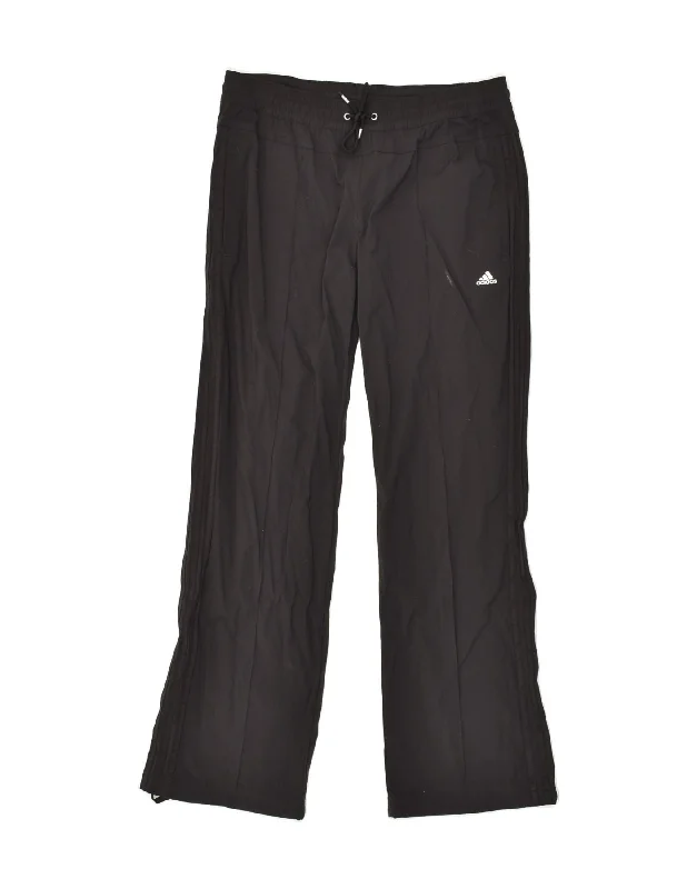 ADIDAS Womens Tracksuit Trousers UK 14 Medium Black Polyester Trousers Business Professional ADIDAS Womens Tracksuit Trousers UK 14 Medium Black Polyester Trousers Business Professional