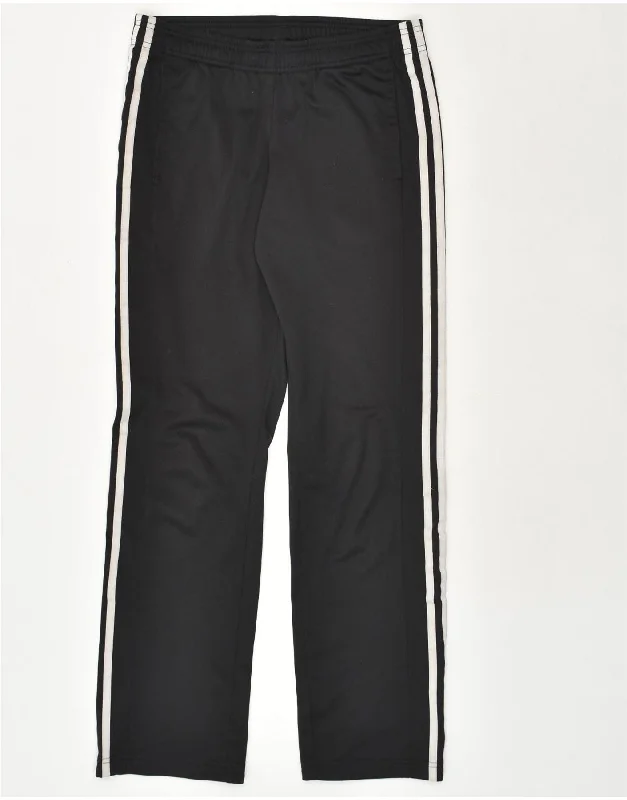 ADIDAS Womens Tracksuit Trousers UK 4/6 XS Black Polyester Trousers Formal Black