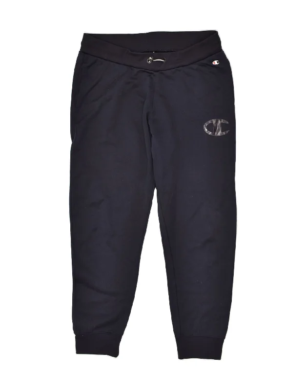 CHAMPION Womens Tracksuit Trousers Joggers UK 16 Large Navy Blue Cotton Trousers Trousers Formal CHAMPION Womens Tracksuit Trousers Joggers UK 16 Large Navy Blue Cotton Trousers Trousers Formal